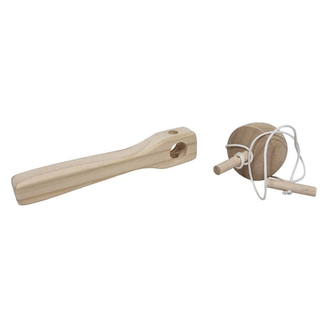 Toupie en bois vierge Playwood