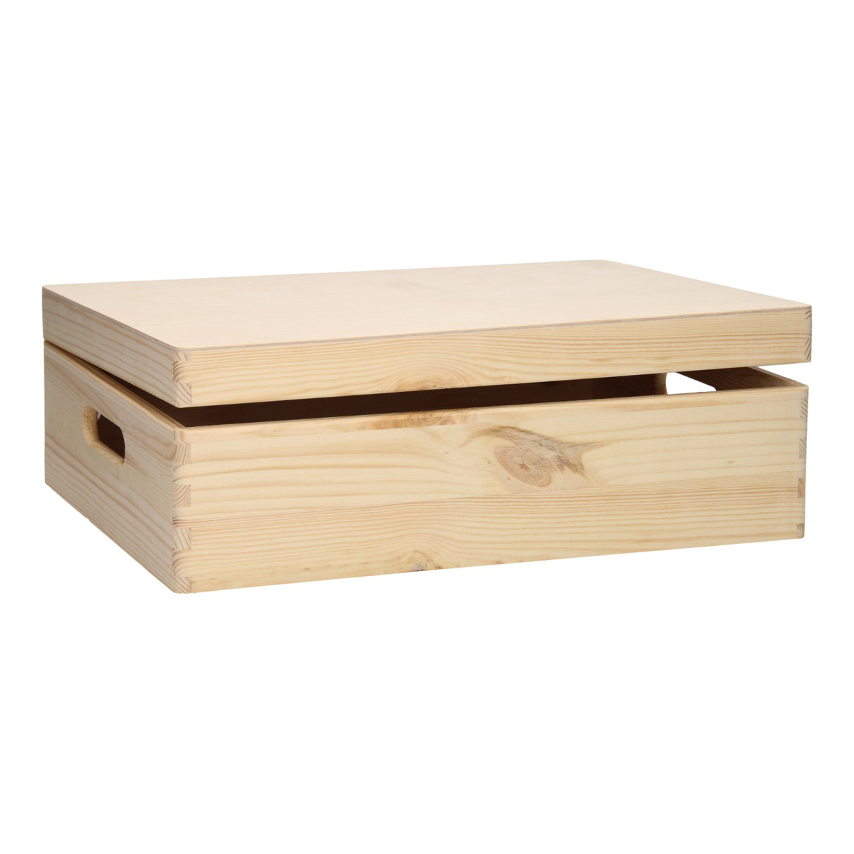 Playwood Storage Box Rectanglegle Valve Cover Pine