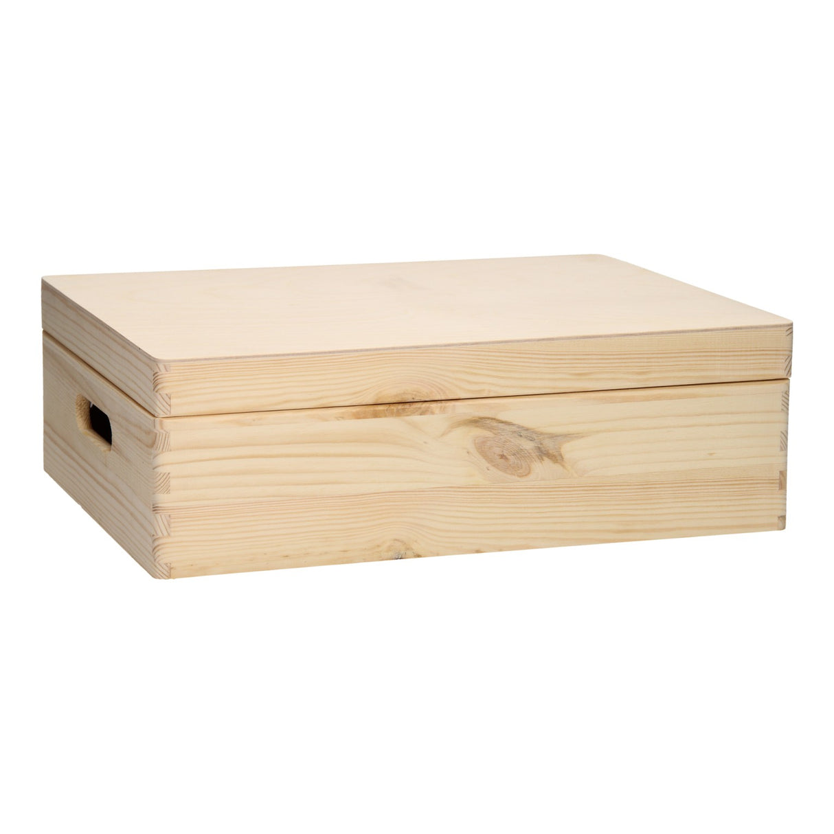 Playwood Storage Box Rectanglegle Valve Cover Pine