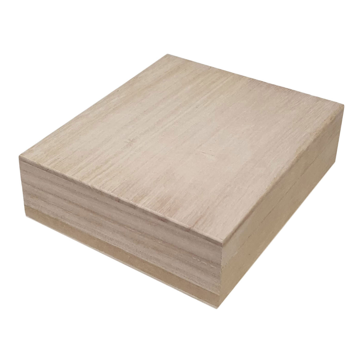 Këscht Square mat lockeren LID Paulownia Holz