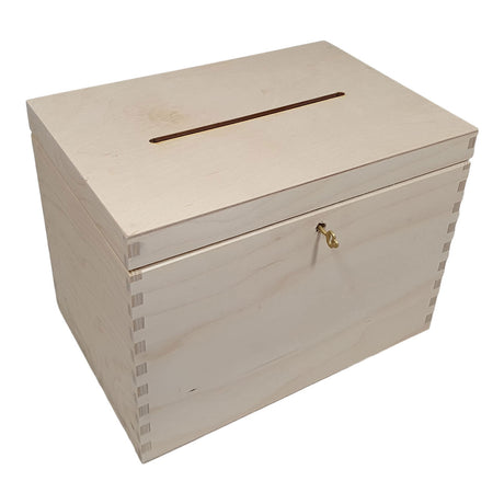 Boîte à enveloppes en bois Playwood avec serrure