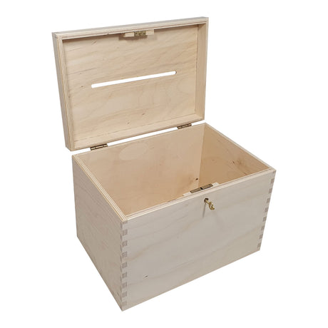 Boîte à enveloppes en bois Playwood avec serrure