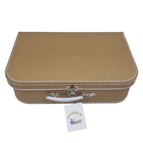 Playwood Cardboard Suitcase Set Brown, 3e.