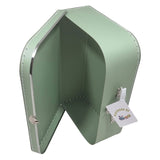 Playwood Cardboard Suitcase Set Green, 3e.