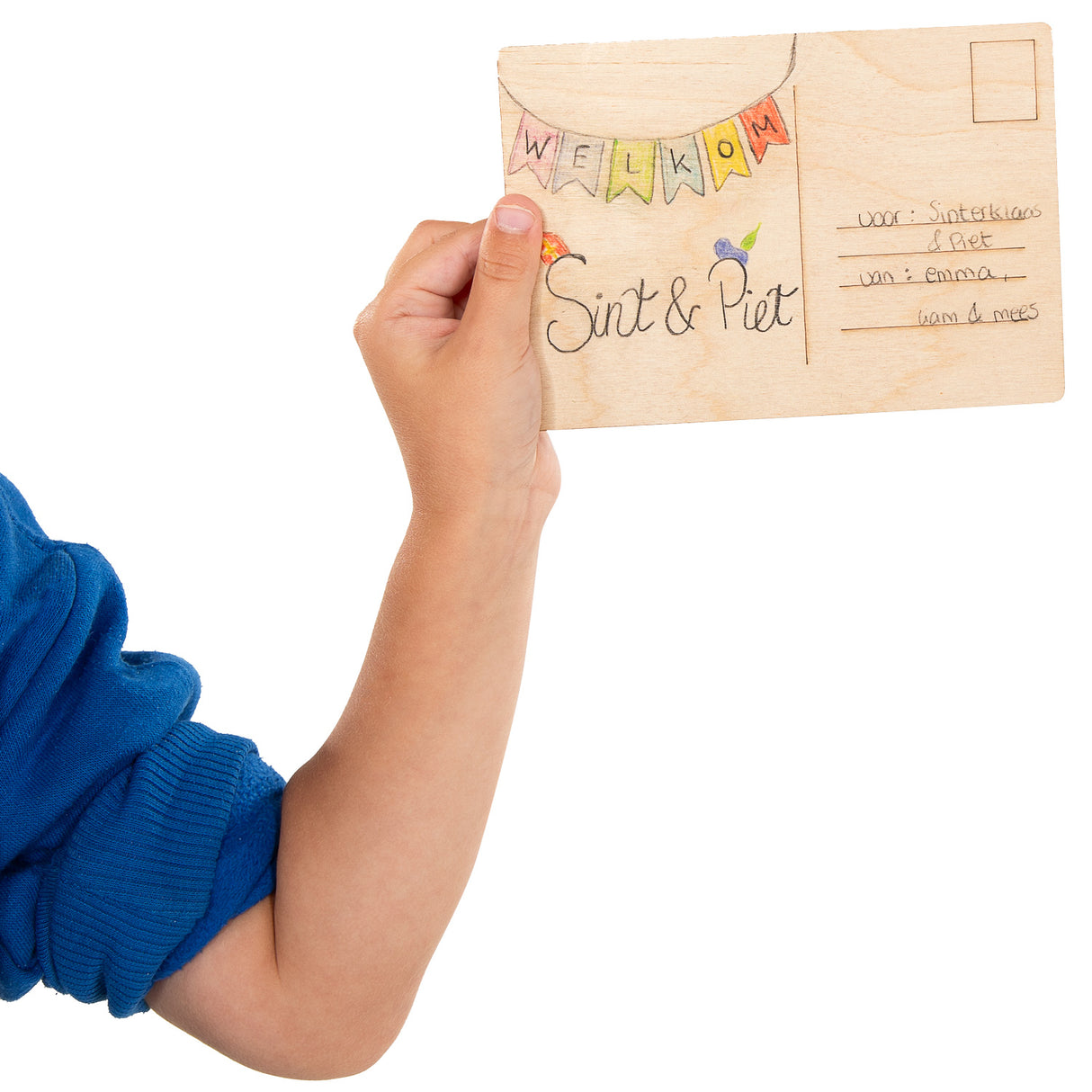 Contreplaqué de carte postale en bois Playwood
