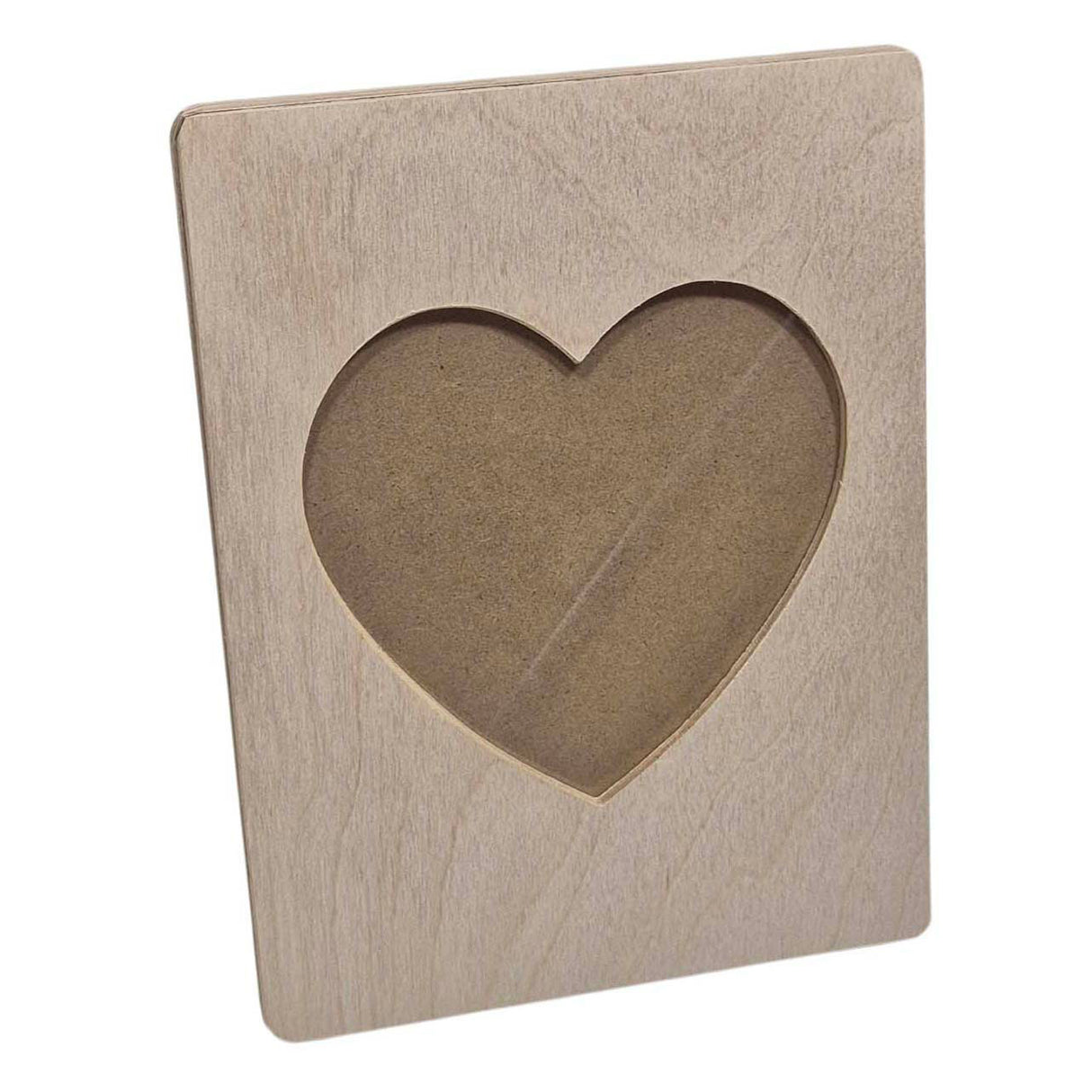 Cadre photo en bois Playwood coeur