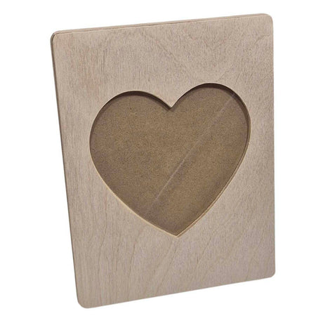 Cadre photo en bois Playwood coeur