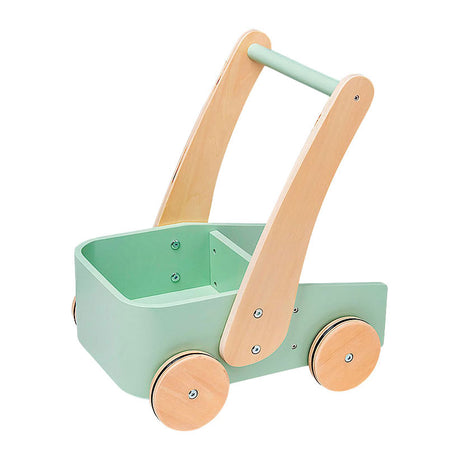 Playwood duwwagen groen loopwagen little walker