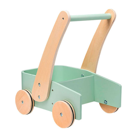 Playwood duwwagen groen loopwagen little walker