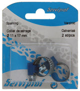 Mack 1015897 - 2 verzinkte spanringen kaart11x17mm | 10 stuks