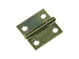 Mack 1013502 - 2 smalle scharnieren messing h 25 x b 18 mm | 5 stuks