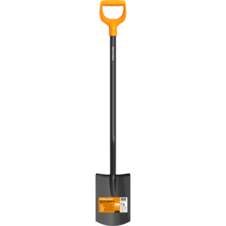 Bêche ronde solide Fiskars | tige en métal | 1066717 - 1066717