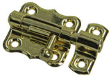 Mack 1015935 - 1 amerikaanse grendel vermessingd a 40 - b 20 mm | 5 stuks