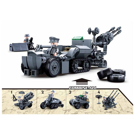 Sluban WWII - ensemble combiné - 368 pcs.