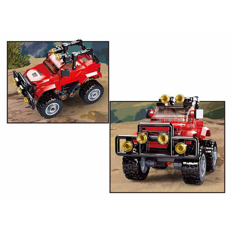 Tout-terrain rouge Sluban - 135 pcs.