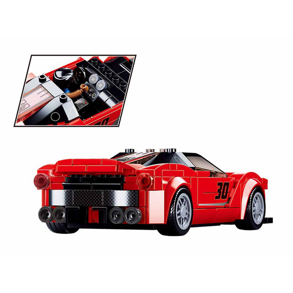 Supercar italienne Sluban rouge - 262 pcs.