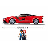 Supercar italienne Sluban rouge - 262 pcs.