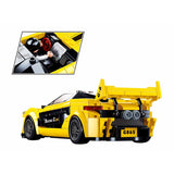 Supercar anglaise Sluban jaune - 283 pcs.