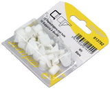 Mack 1017029 - 10 plankdragers met huls wit | 5 stuks