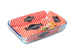 O cuisine cuisine performance plat de cuisson o.cuisine - 39x24x6cm - 3l - transparent - 1 pièce