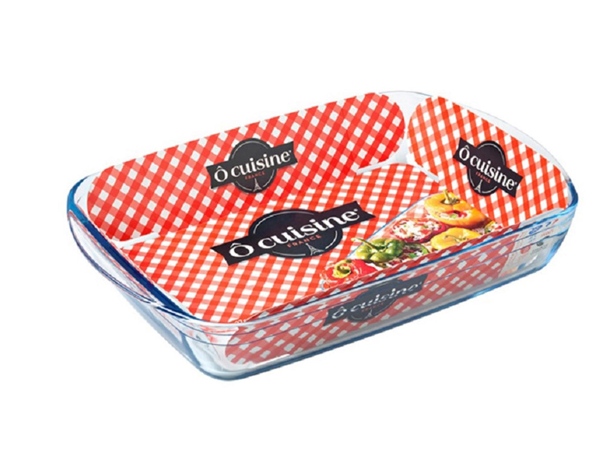 O cuisine cuisine performance plat de cuisson o.cuisine - 39x24x6cm - 3l - transparent - 1 pièce