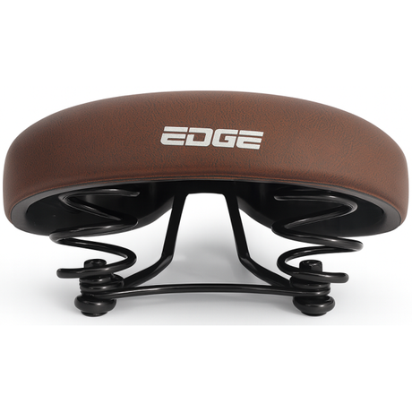 Edge Bicycle Saddle City Retro - Dark Brown (Emballage d'atelier)