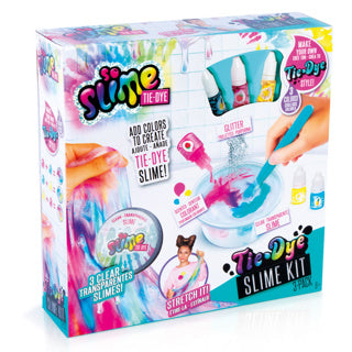 Kit de teinture cravate préfabriqué Slime | 12 pièces