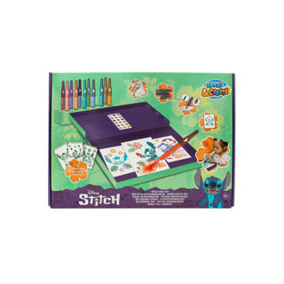 Boîte de bureau de jeu de stylos pulvérisateurs Stitch | 6 pièces