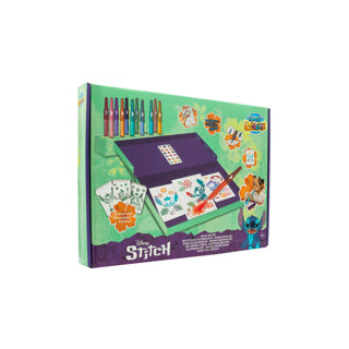 Boîte de bureau de jeu de stylos pulvérisateurs Stitch | 6 pièces