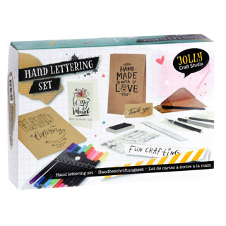 Kit de démarrage de lettrage à la main sans marque sans marque - complet - pour débutants