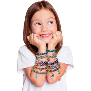 Ensemble de bijoux en point Ottosimon 4 en 1 - Ensemble artisanal de boîte à bijoux Disney.