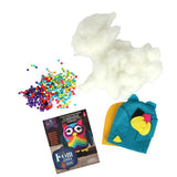 No brand craft tastic le kit hibou à pompons
