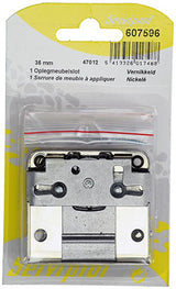 Mack 1013606 - 1 oplegmeubelslot vernikkeld 35mm | 5 stuks