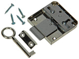 Mack 1013607 - 1 oplegmeubelslot vernikkeld 40mm | 5 stuks