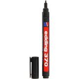 Marqueur Edding 370, largeur de trait 1 mm, noir, 1 pièce