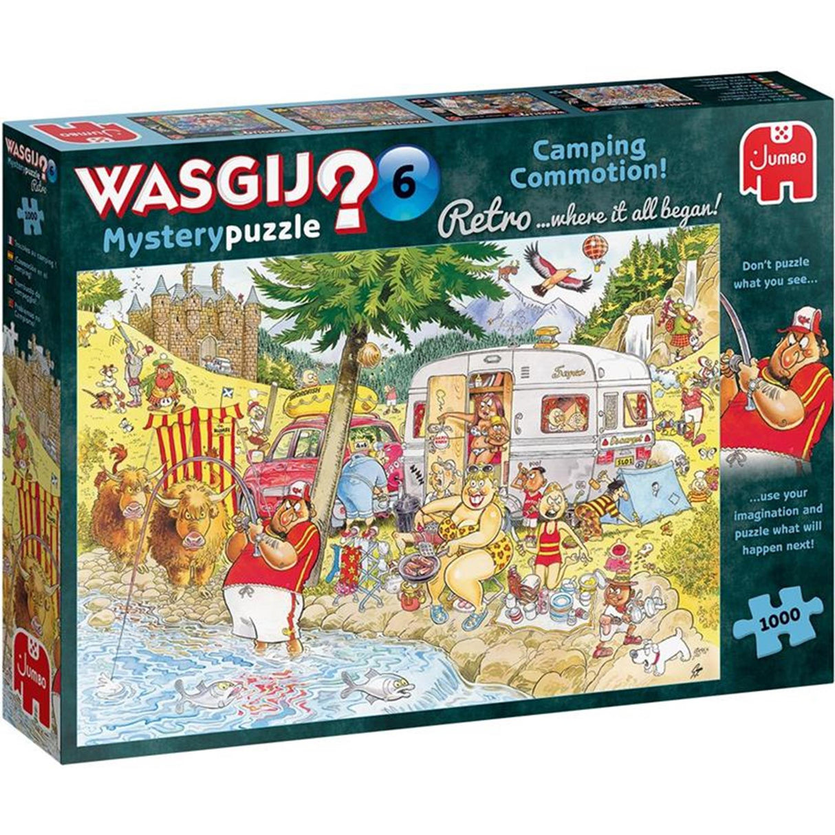 Jumbo wasgij rétro mystère 6 - 1000pc