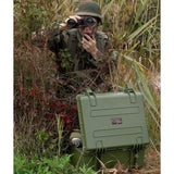 Études d'explorateur 2214 Green de valise avec mousse de cueillette