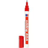 Marqueur Edding 404, largeur de trait 0,75 mm, rouge, 1 pièce