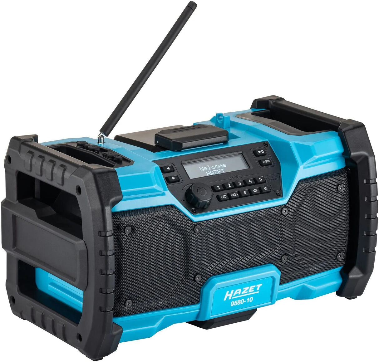 Hazet 9580-10 radio de chantier radio dab avec bluetooth
