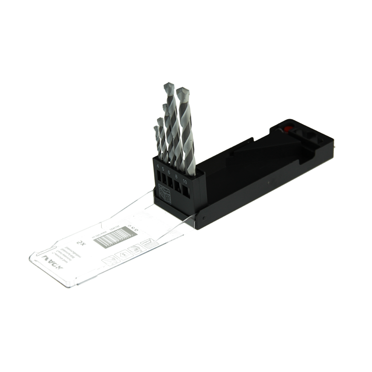 Mack 1011632 - universele multi boor set 5 delig 4-10mm | 5 stuks
