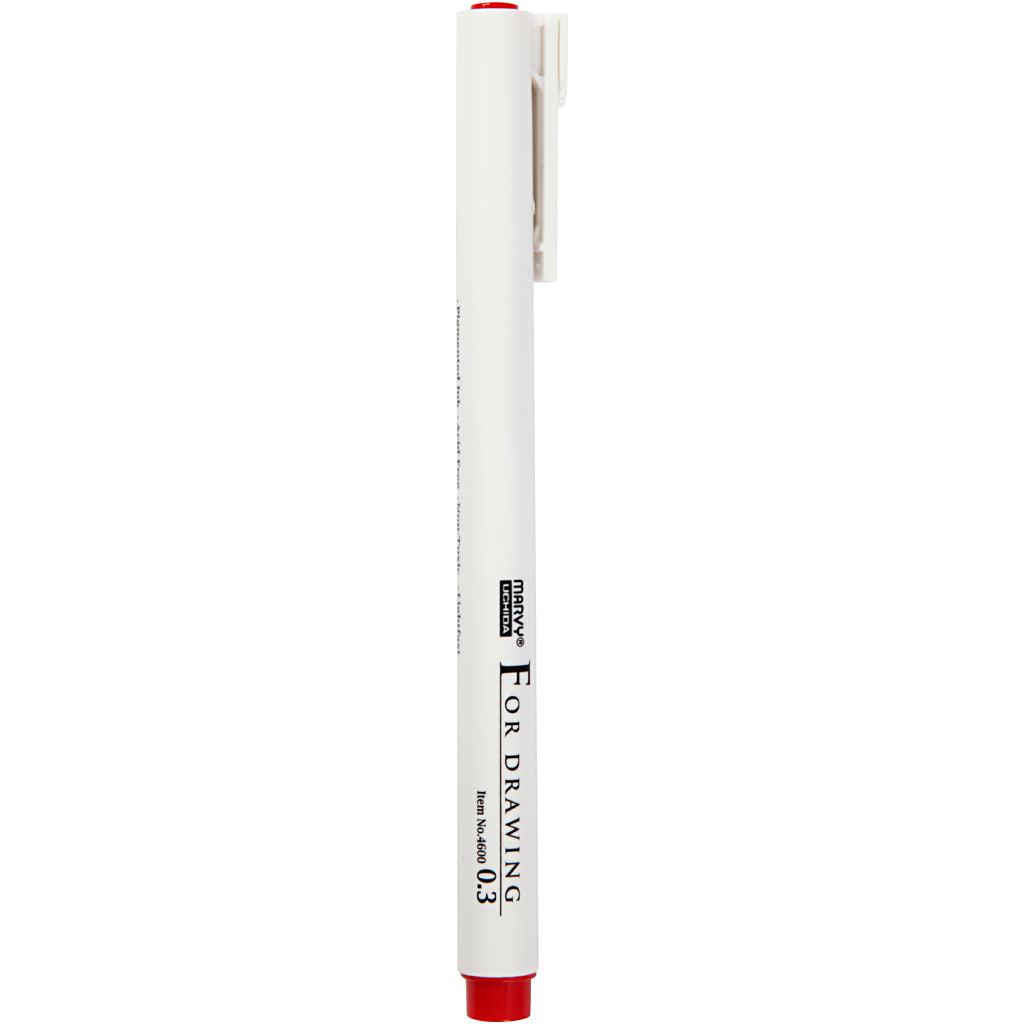Https : www.ccobby.nl médaillon-dessin-stylo-ligne-épaisseur-0-3-mm-rouge-1-pièce