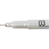Stylo à dessin médaillon, largeur de trait 0,3 mm, noir, 1 pièce