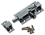 Mack 1013684 - 1 schuifgrendel messing verchroomd a 50 - b 16 mm | 5 stuks