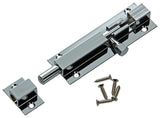 Mack 1013685 - 1 schuifgrendel messing verchroomd a 75 - b 16 mm | 5 stuks