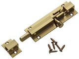 Mack 1013682 - 1 schuifgrendel messing gepolierd a 75 - b 16 mm | 5 stuks