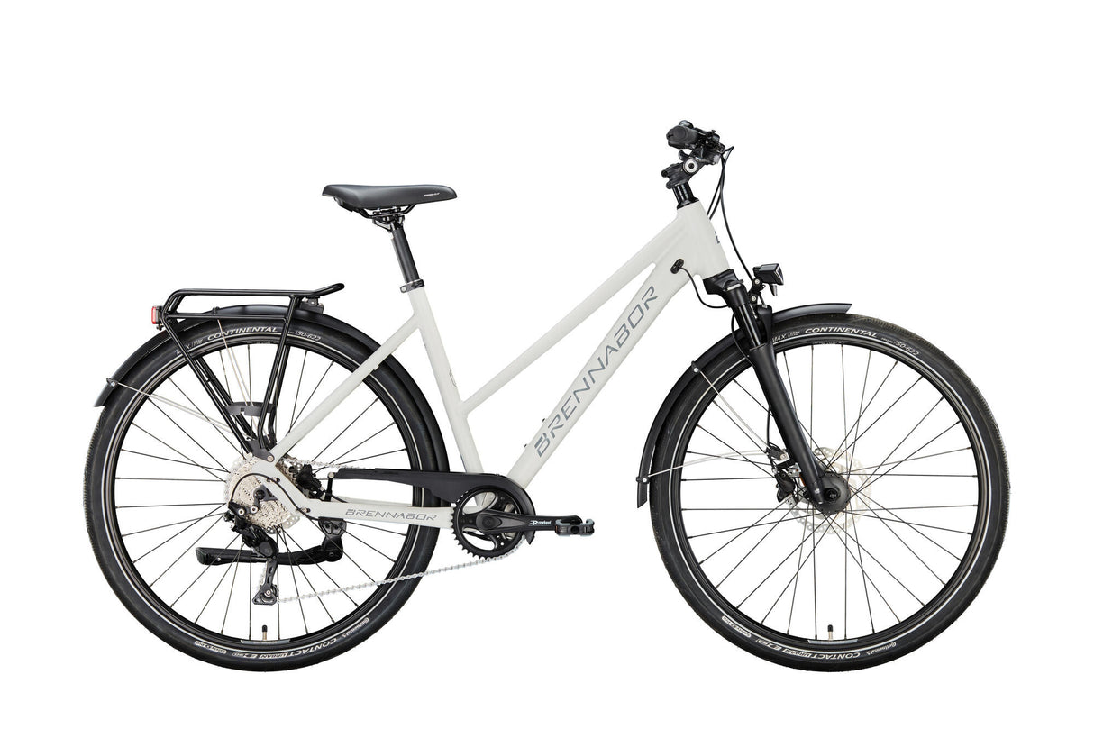 Vélo de randonnée Brennabor t-60 mod. 22 vélos Brennab. t-60 28 50 escaliers. 18sp gris gris
