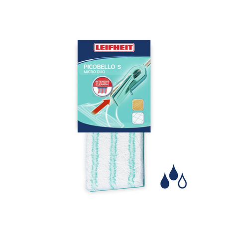 Leifheit picobello éponge de remplacement picobello s micro duo 27cm