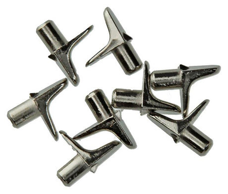 Mack 1014491 - 8 plankdragers vernikkeld ø 5 mm | 5 stuks