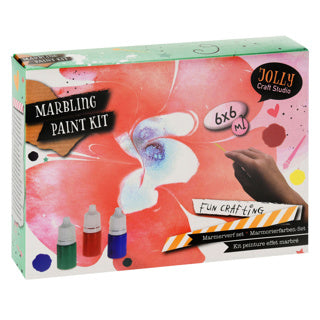 Ensemble de peinture pour marbre No Brand petit | 6 pièces