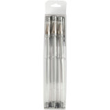 Stylo gel Creativ company, largeur de trait 0,8 mm, argent, 6 pièces 1 boîte